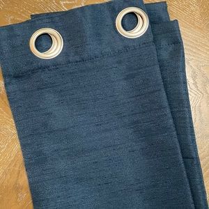 4 Navy Grommet Panels
